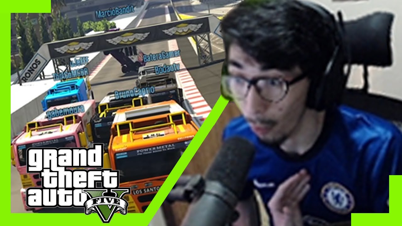 QUEM FOI!? - GTA V Corridas Malucas #221