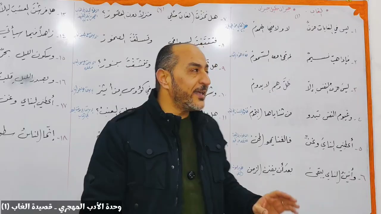 وحدة الأدب المهجري ـ قصيدة الغاب (١)