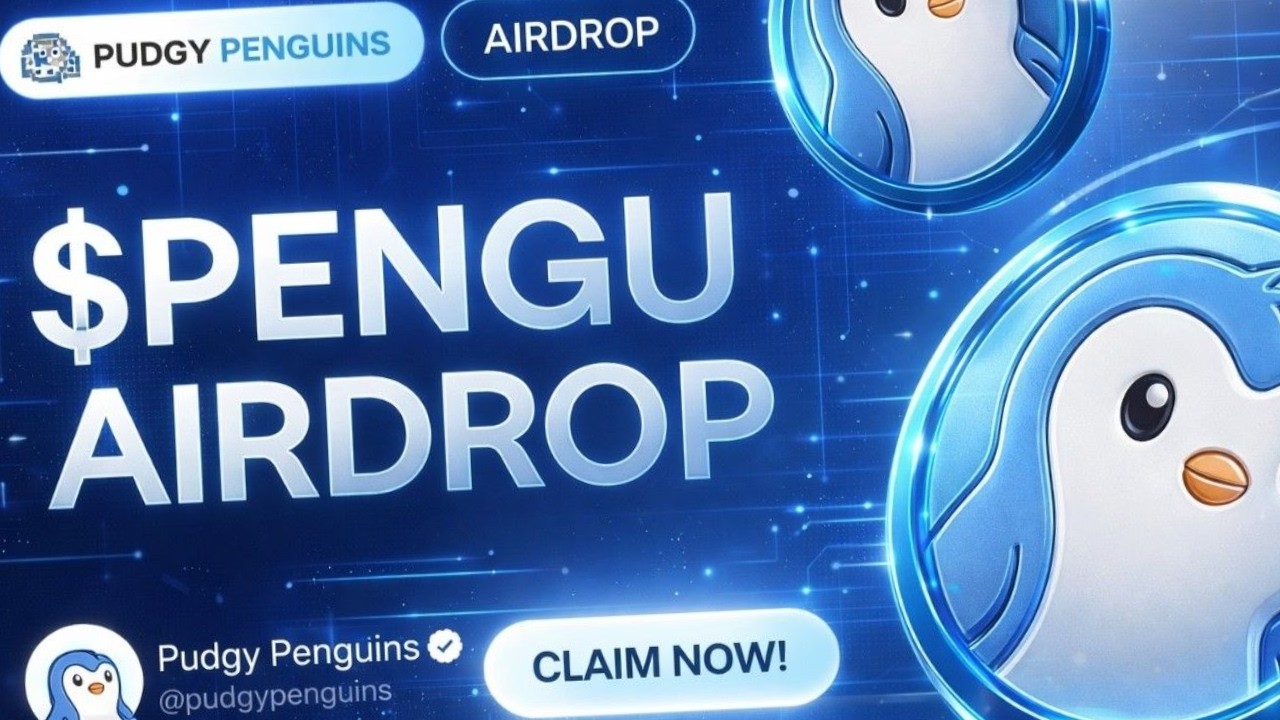 Crypto Airdrop PUDGY PENGUINS is LIVE! 🐧 How To Claim Free $PENGU Tokens NOW | Solana Airdrops