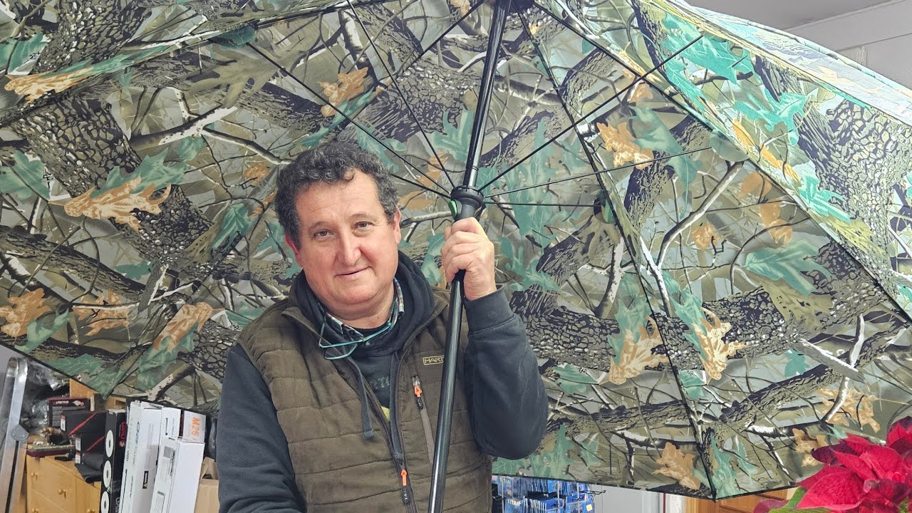 Un paraguas 🌂 familiar para las batidas.