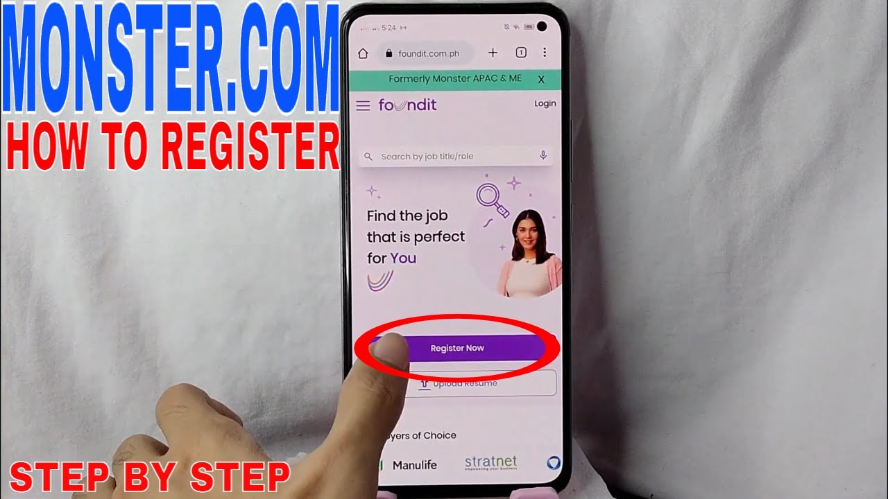 ✅  How To Register In Monster.com 🔴