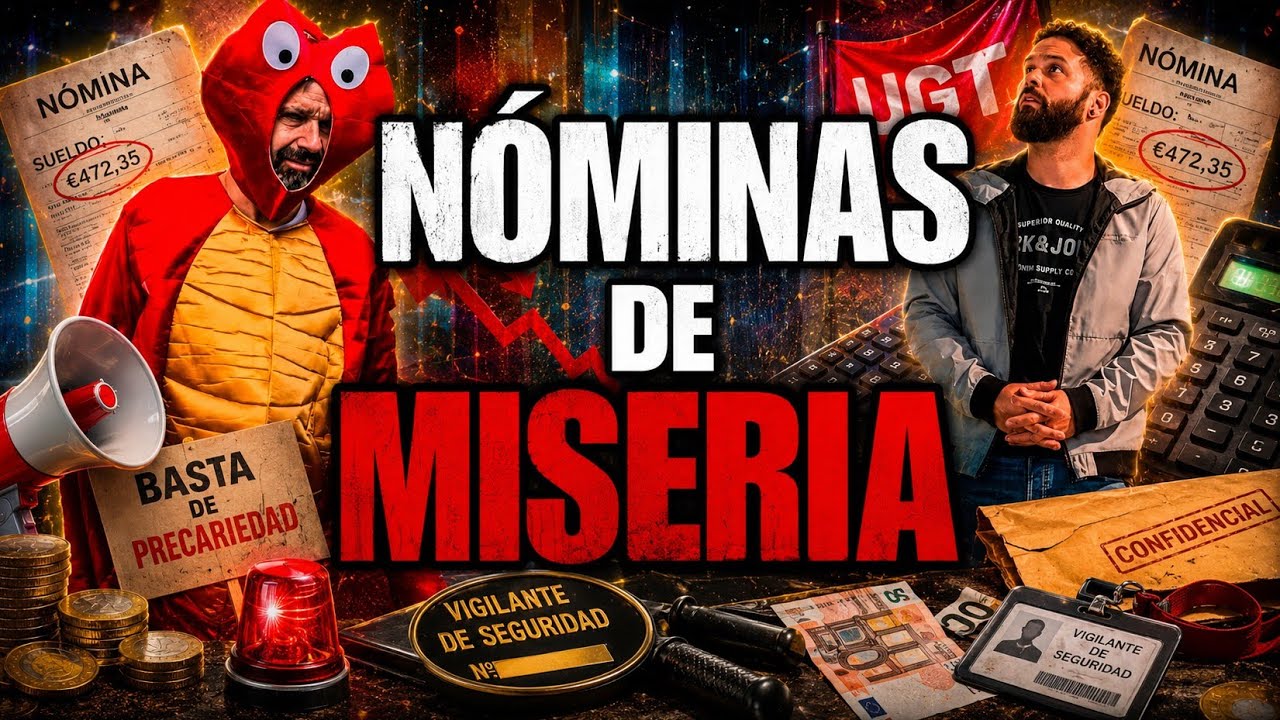 ¿1100€ por ARRIESGAR TU  VIDA? 😱 La VERGÜENZA de lo que gana un VIGILANTE de SEGURIDAD