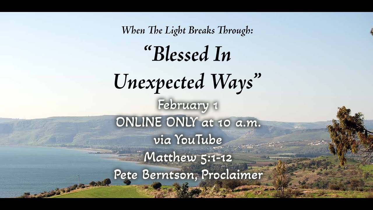 Online Worship - February 1
