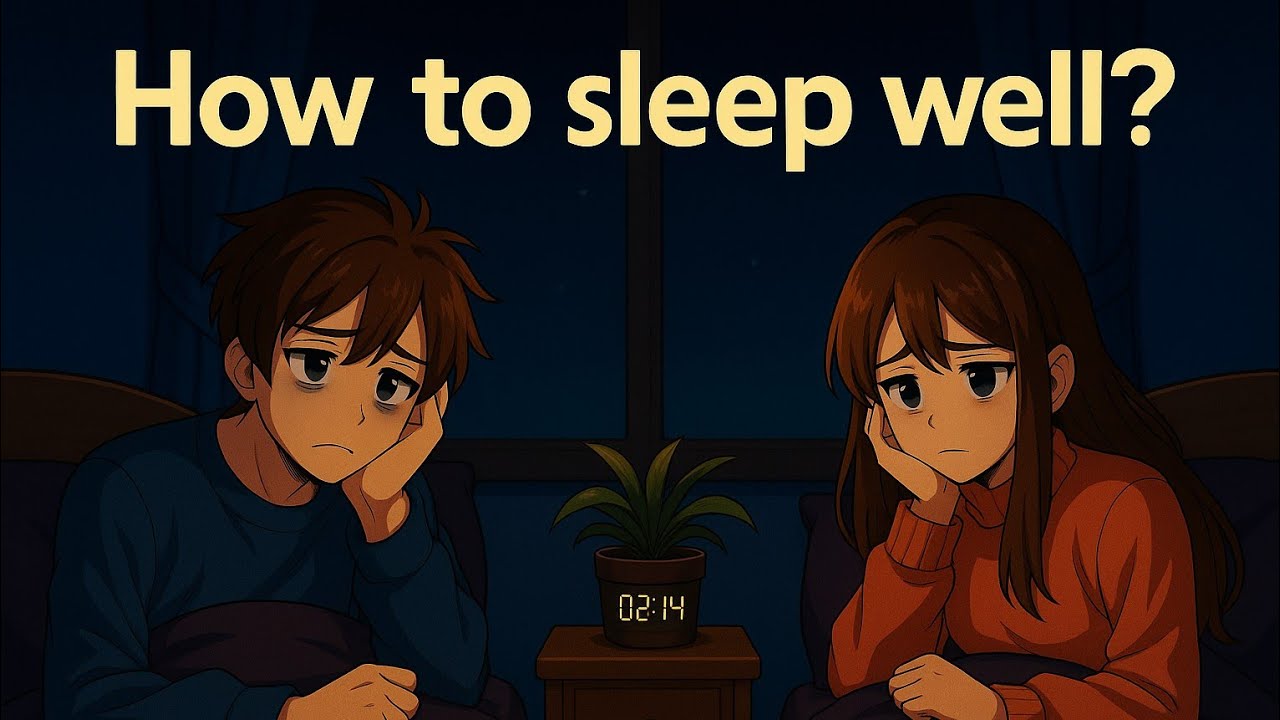 🛏️ How to Sleep Well – English Listening Practice (B1–B2 Podcast)