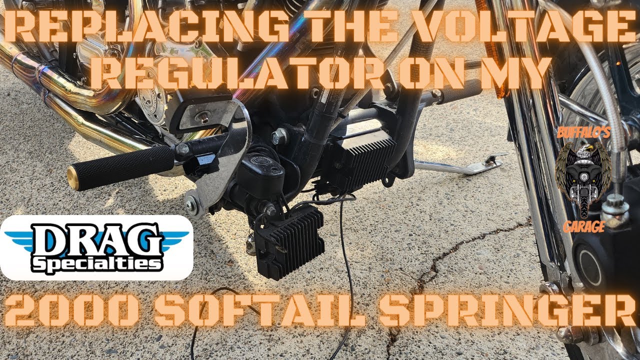 How to replace a Voltage Regulator on a 2000 Softail Springer