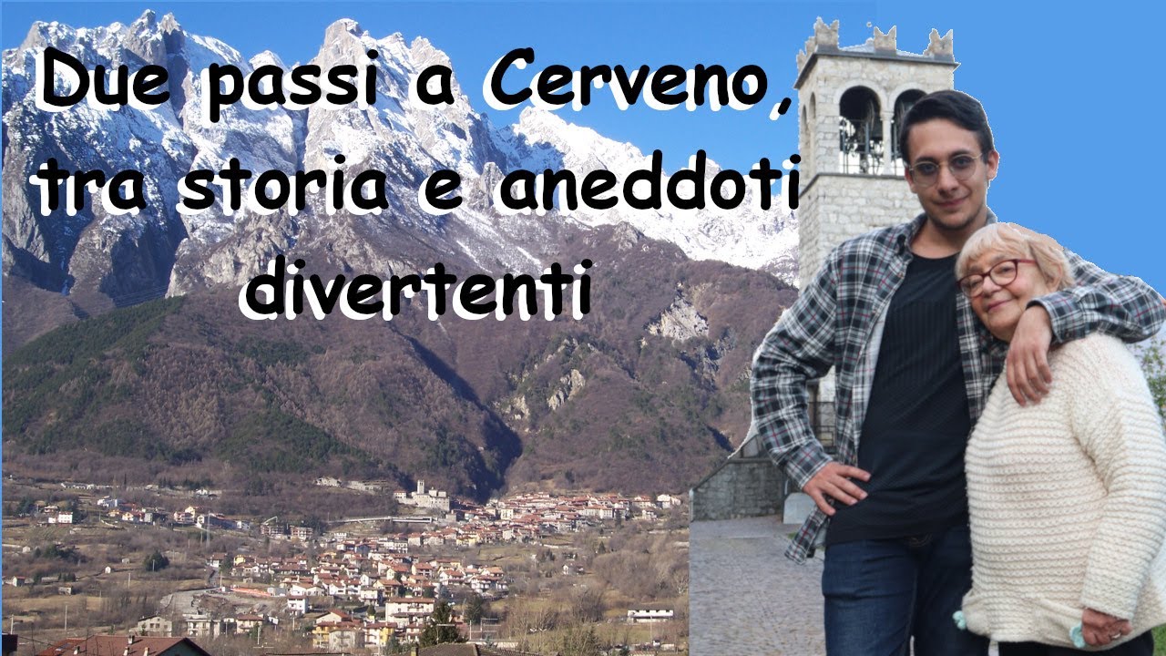Nonna Lucia e Marco ci accompagnano a visitare Cerveno, un bellissimo borgo della Valcamonica