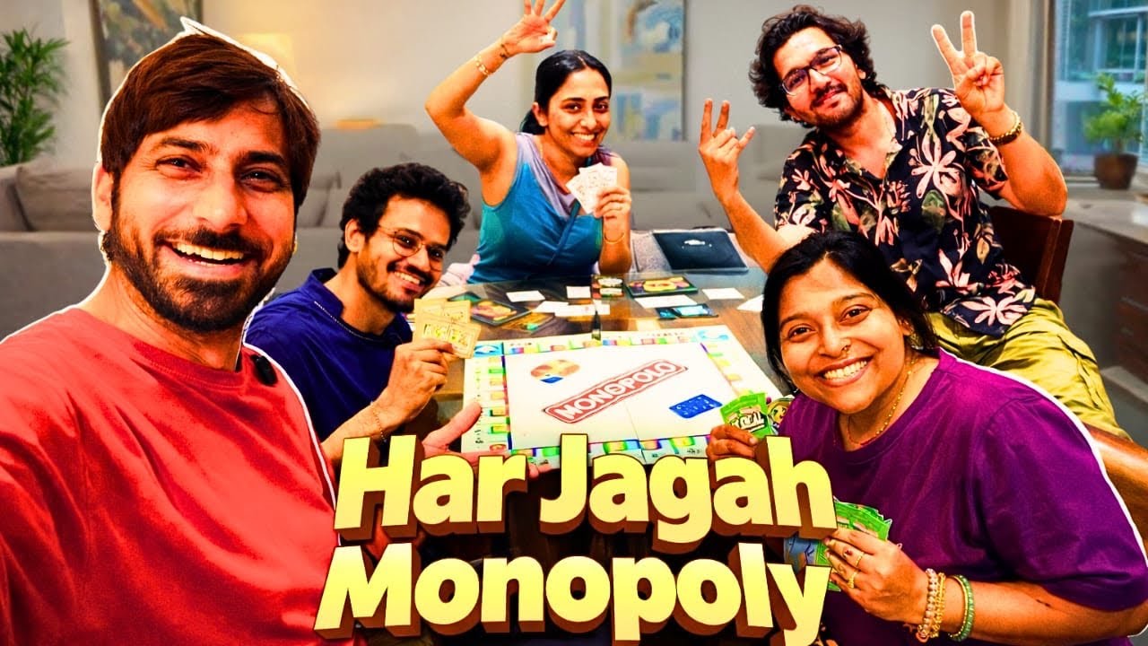 Har Jagah Monopoly! 🎲 Ghar Par Doston Ke Saath Full Night Party! 🥳 | Daily Life Daily Vlog ||
