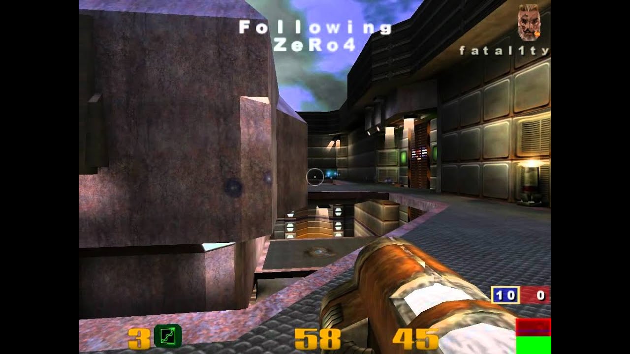 QuakeCon 2001 - Quake 3 Grand Final - Fatal1ty vs ZeRo4 - pt 1 of 2