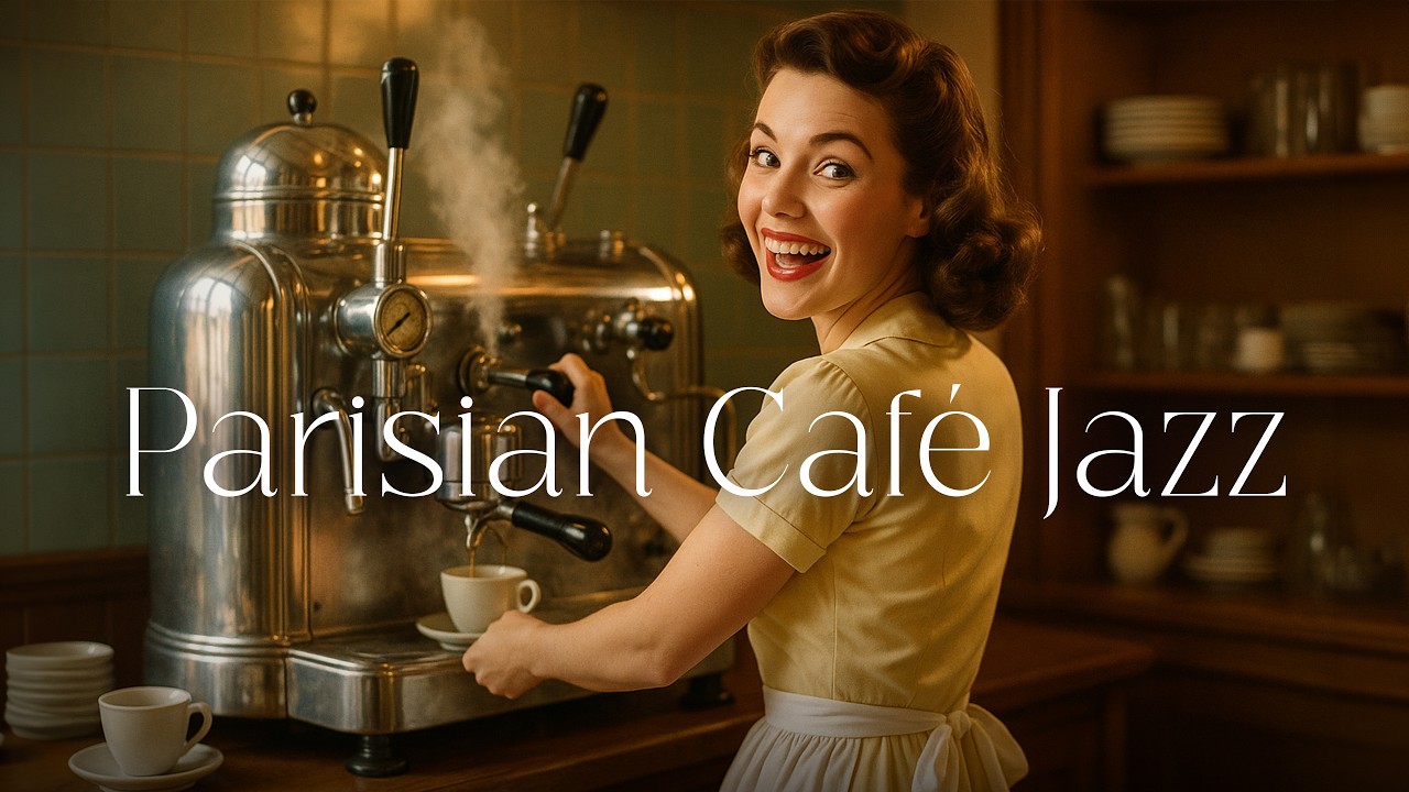 Parisian Jazz | Cozy Cafe Swing for Relaxing Moments