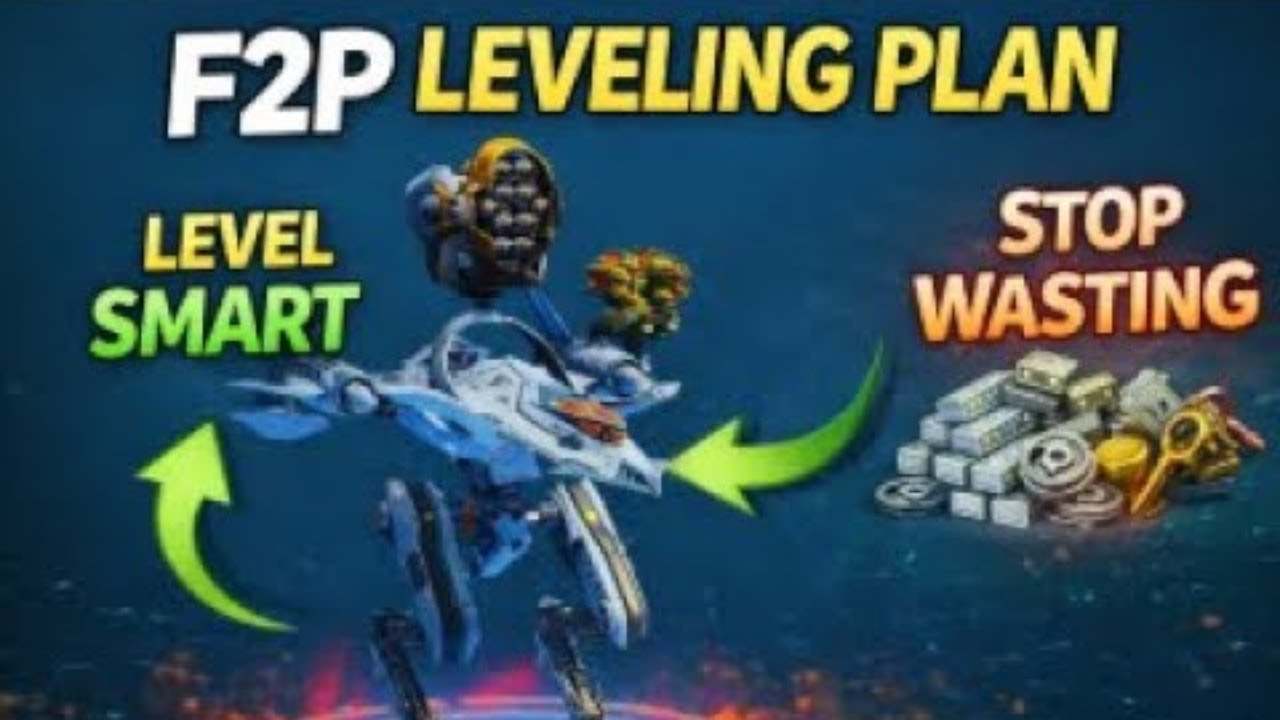 How I Level FAST in War Robots F2P