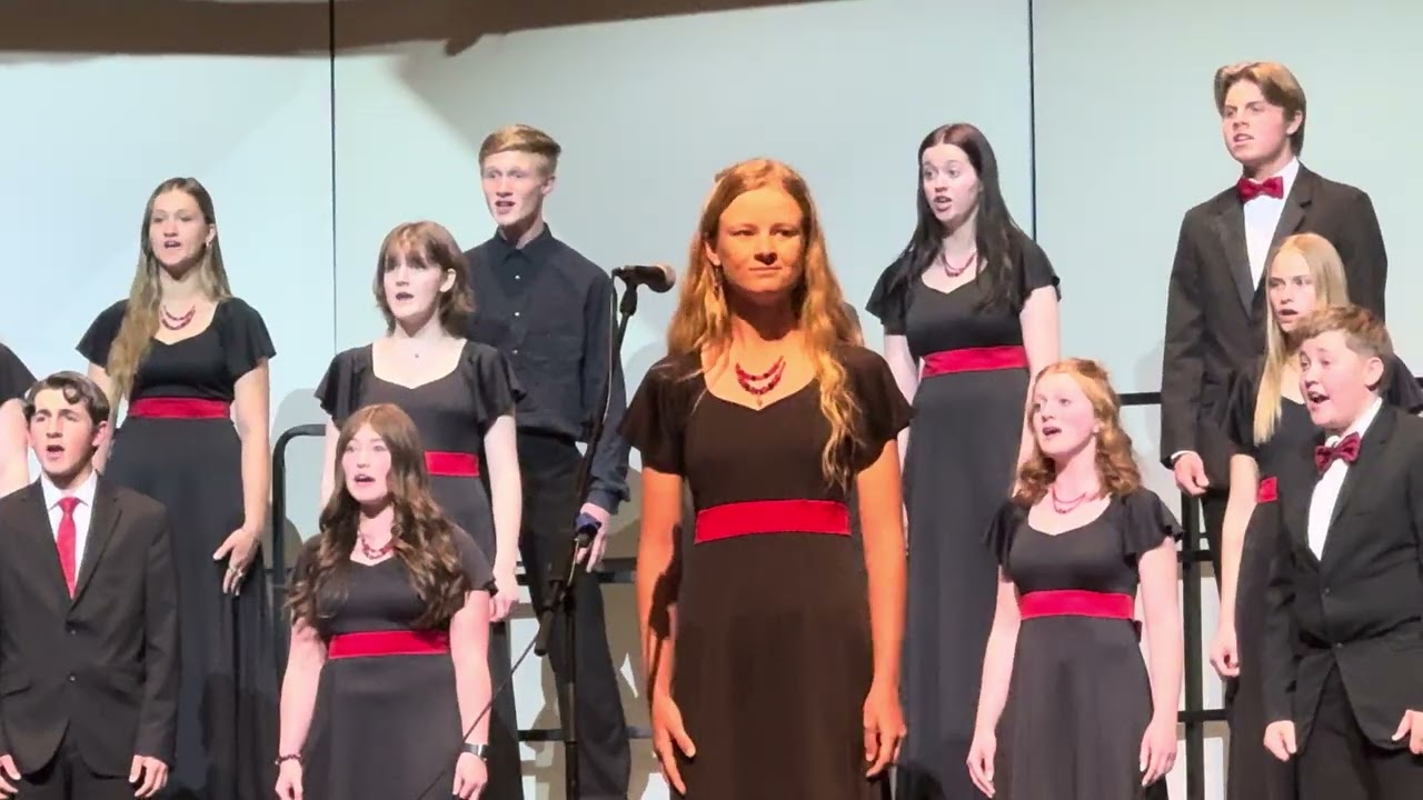 HHS chamber choir “ain’t got time to die” Shalyce singing solo