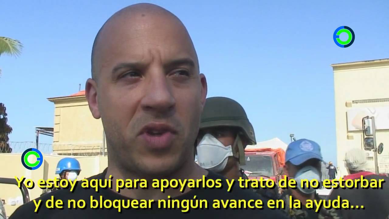 Vin Diesel acude a Haití
