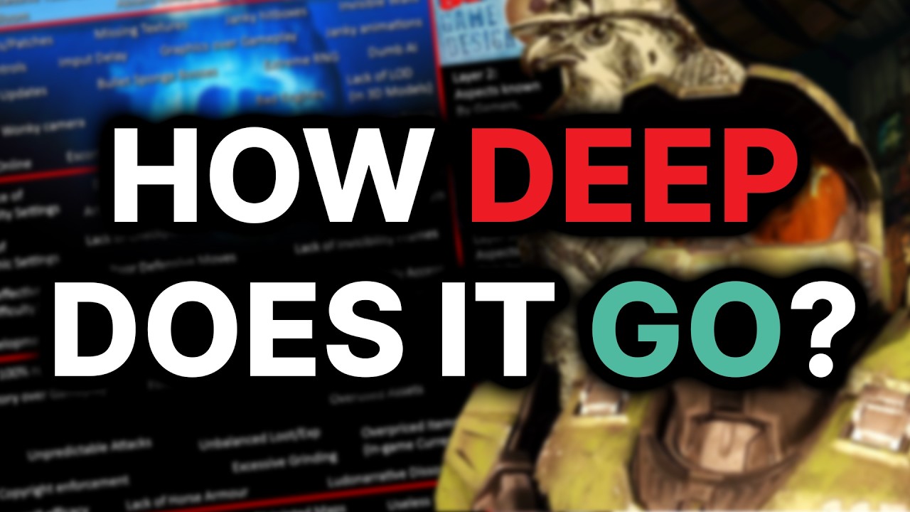 Bad Game Design Iceberg Explained