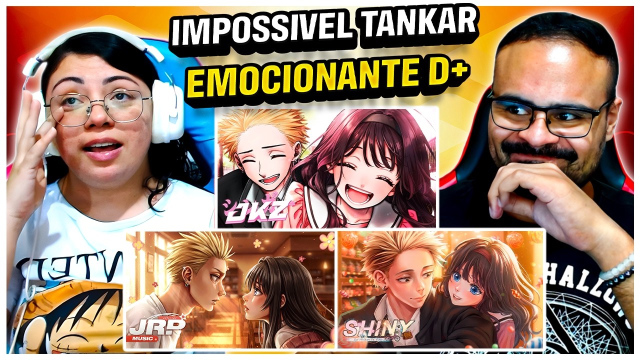 REACT Kaoruko & Rintaro | ♪ Só você ❤️ JRP - Shiny - Ser Melhor - JKZ - De Repente |