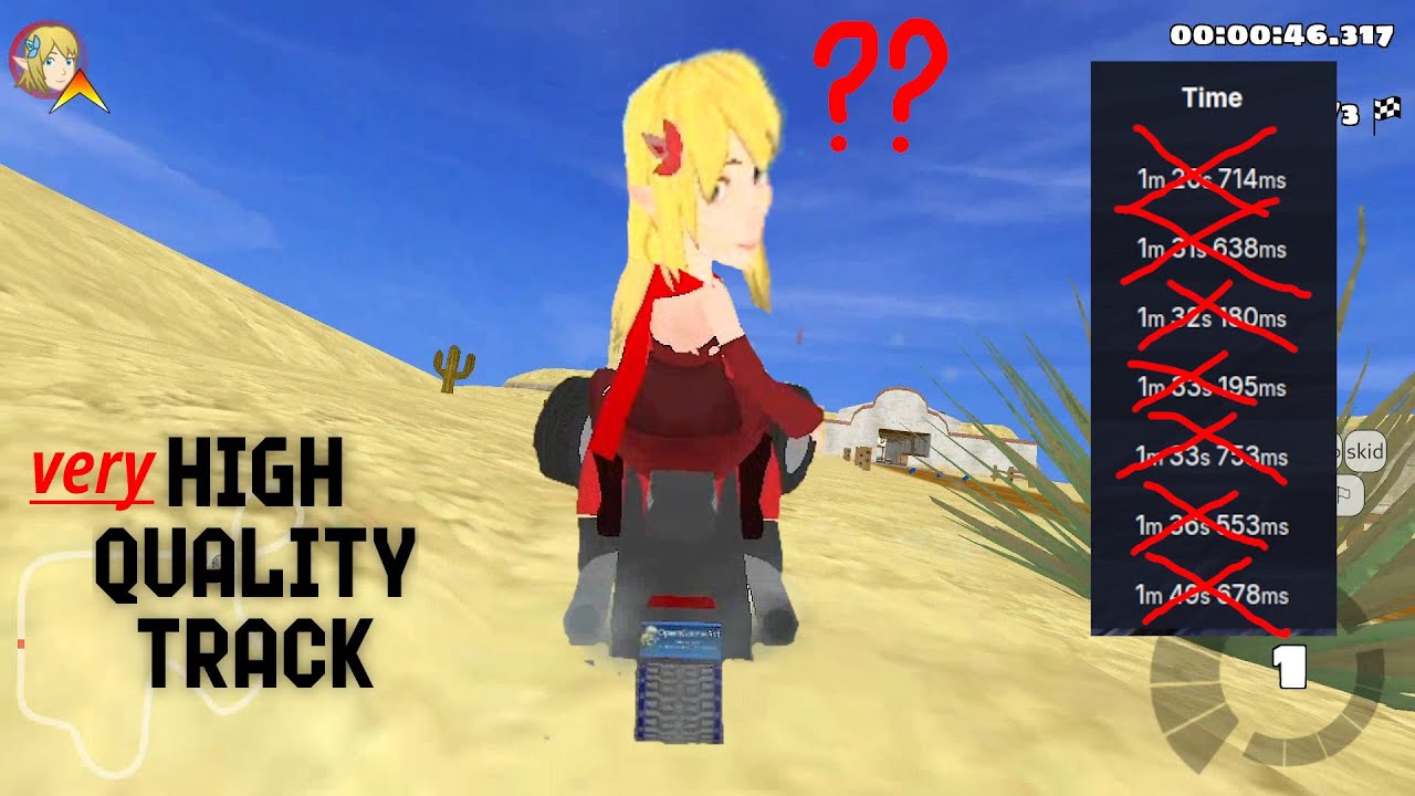 Hacienda Reverse 3 laps TT - SuperTuxKart 2025
