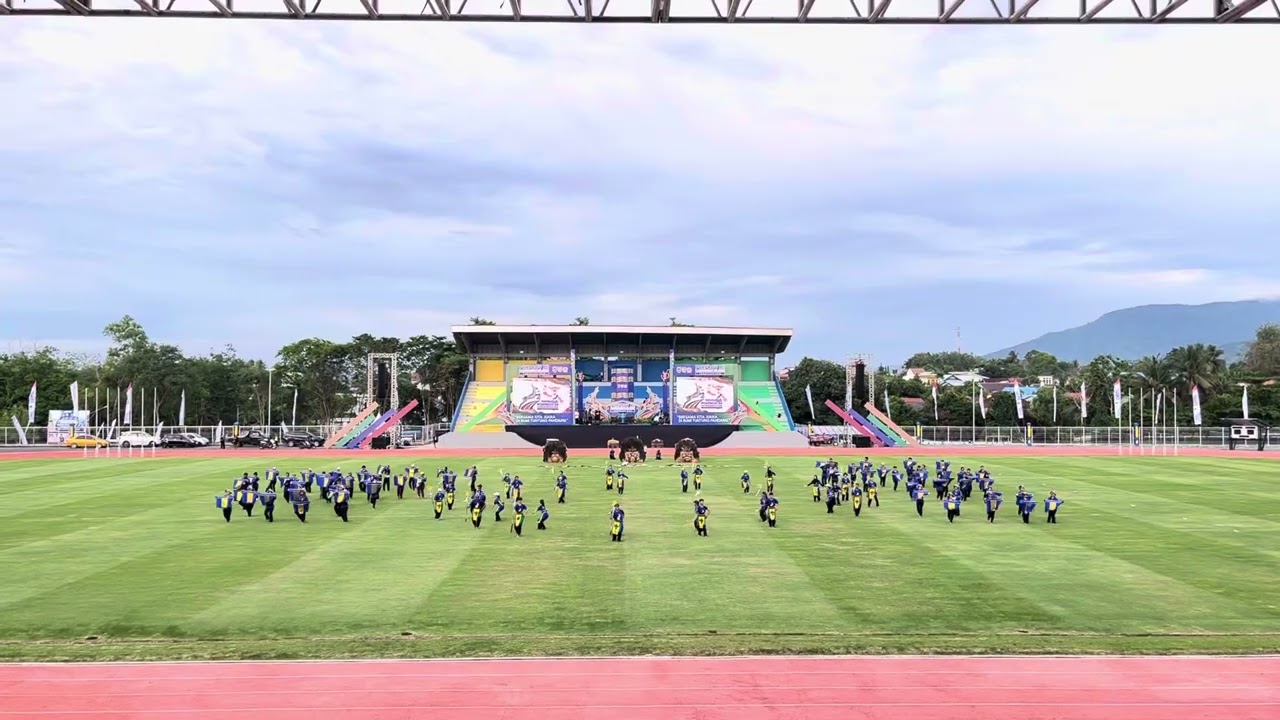 Gladibersih tari kolosal PORPROV KALSEL XII