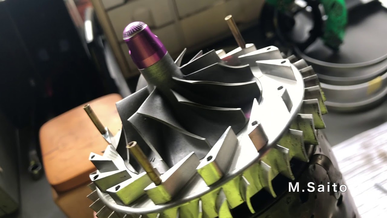 RC Jet Engine Repair - JETCAT  (ジェットエンジン修復)