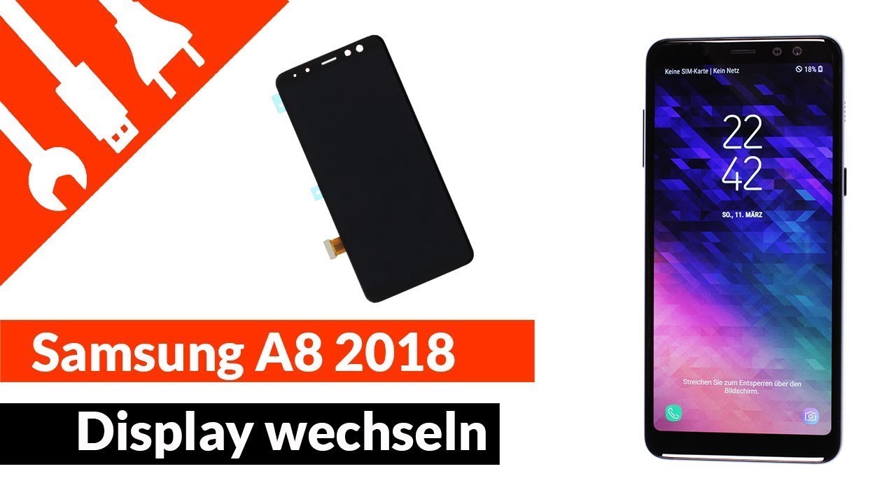 SAMSUNG GALAXY A8 (2018) Display wechseln | kaputt.de