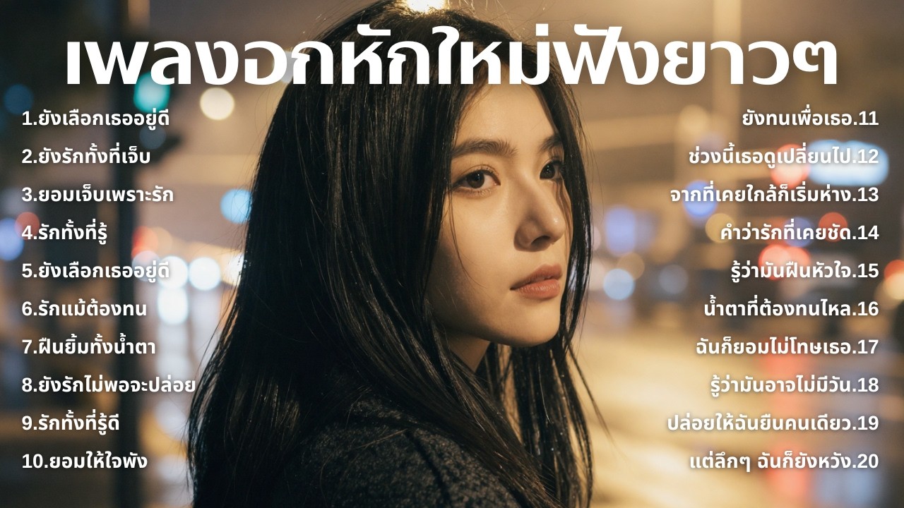 รวมเพลงเศร้า💔ฟังยาวๆไม่เคยเสียใจ คงไม่เข้าใจ | ฟังยาวๆ | ชุด[246] | Relax Harmony [Official Music]
