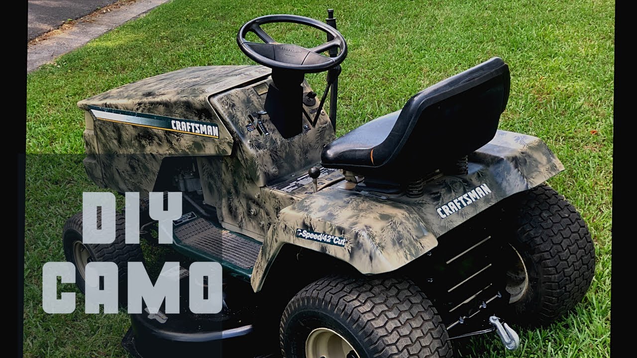 Rustoleum  Camo Spray Paint - Short Version - Redneck Camouflage Custom Paint