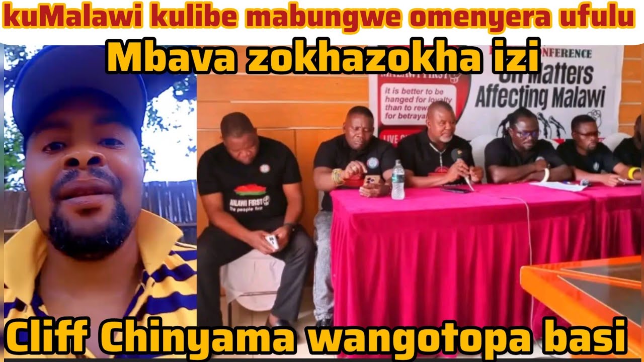 Ati kuMalawi asazakunamizeni kulibe mabungwe omenyera ufulu Amalawi mbava zokhazokha basi