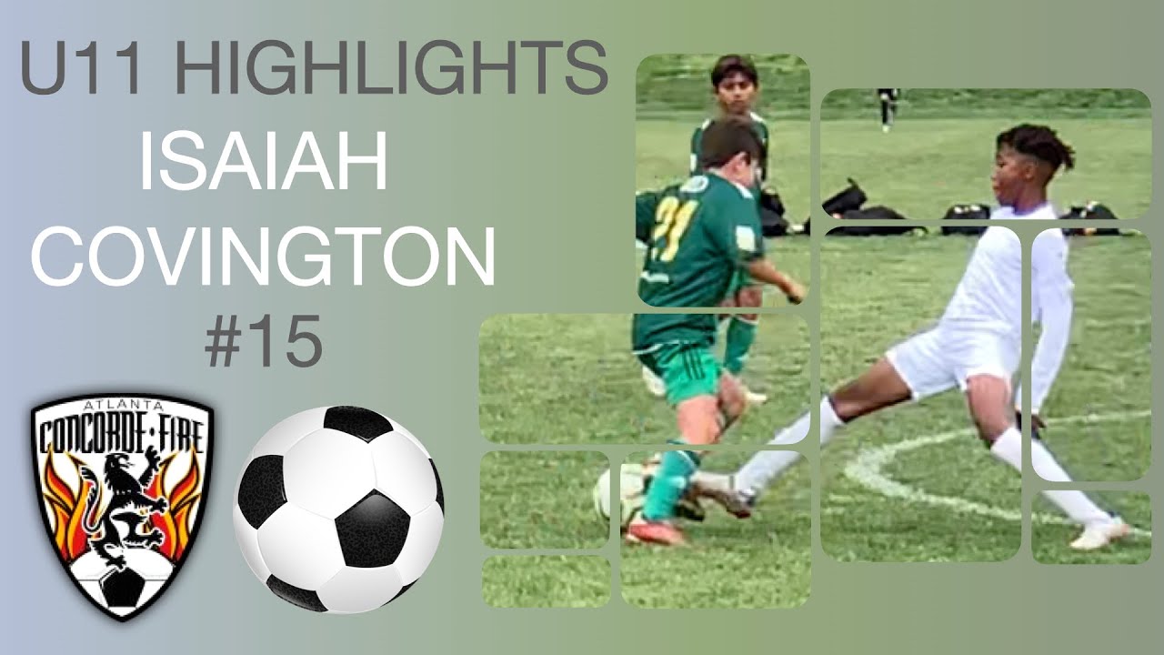 🔥 Isaiah Covington U11 Highlights | Concorde Fire Atlanta | 10 yrs old