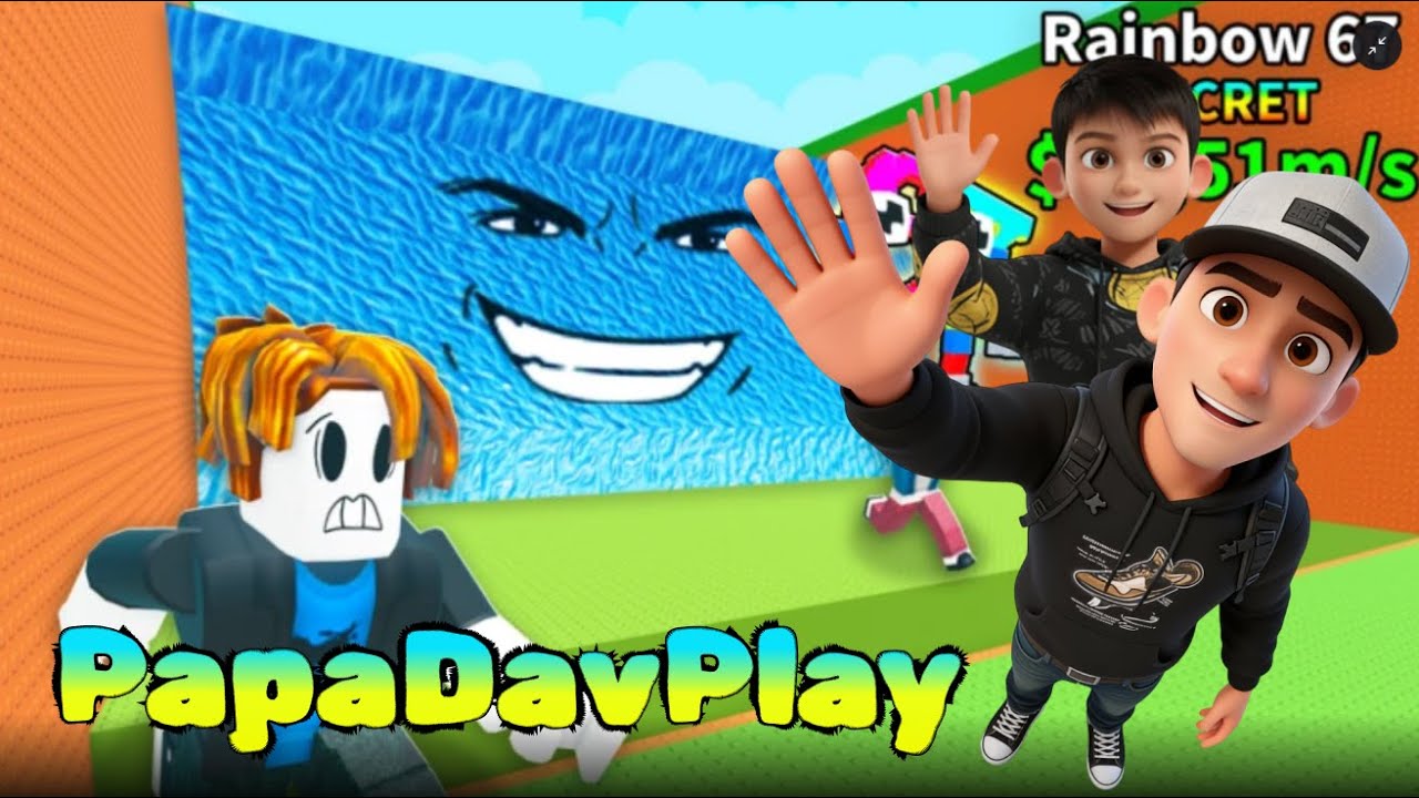 PapaDavPlay Играет в Tsunami BrainRot