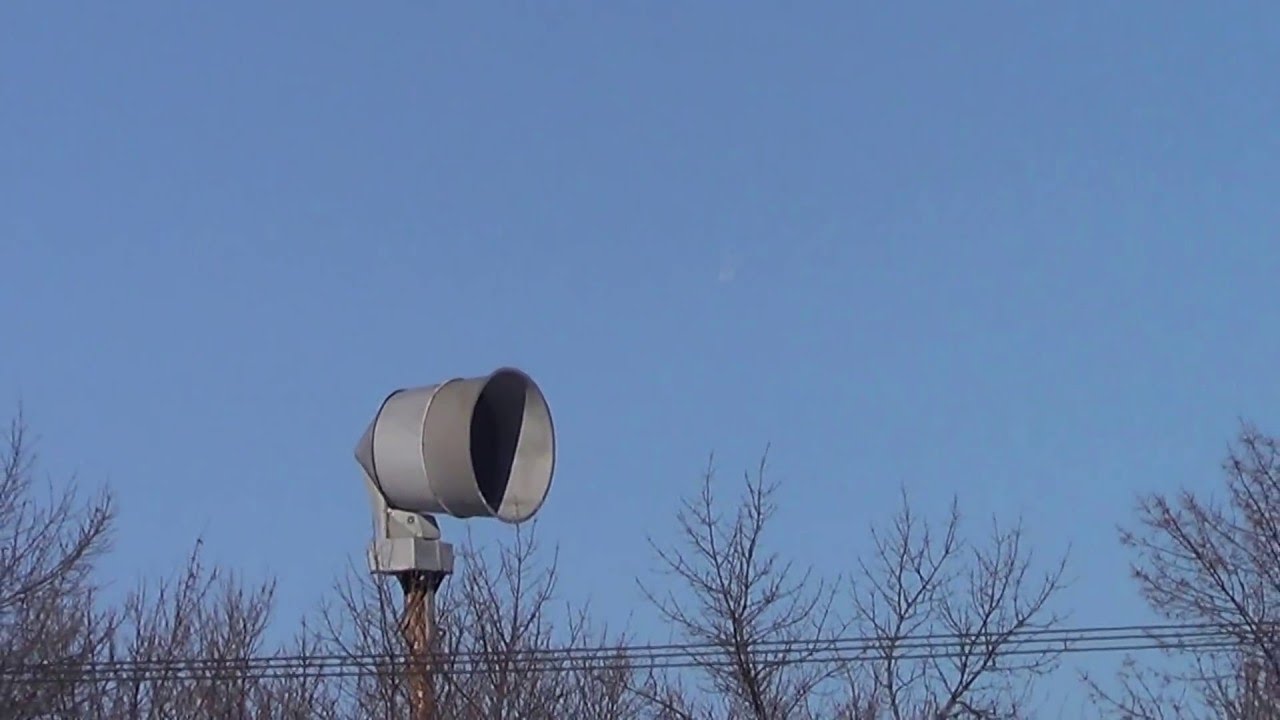 ACA P-50 siren test, West Allis, WI (alert & attack)