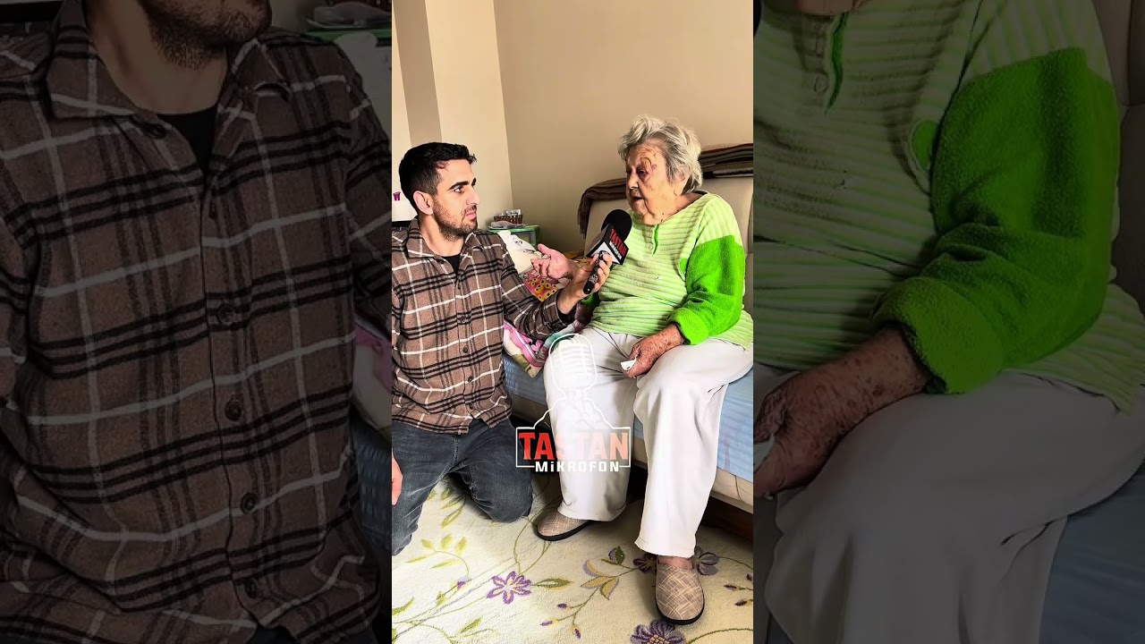 88 yaşında İzmir'de Yaşam mücadelesi veren Ayşe Teyze