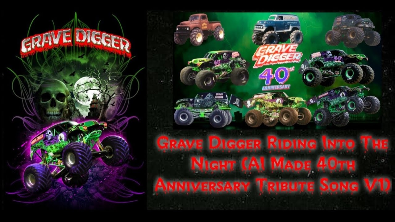 Grave Digger Riding Into The Night (AI Made 40th Anniversary Tribute Song V1)