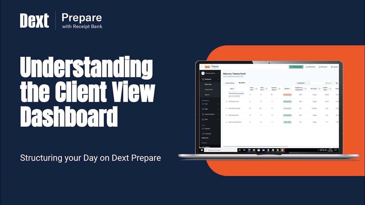 Understanding your Client View Dashboard