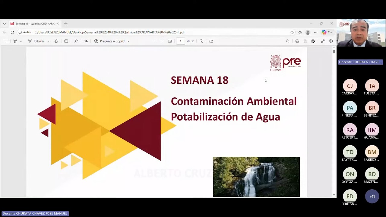 Química - Semana 18 - Pre San Marcos Ciclo 2025-II (Nuevo Ciclo)