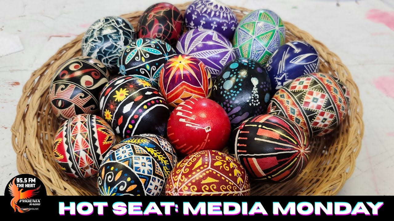 Pysanky, The Art of Ukrainian Easter Egg, Kirkland Art Center; Ron Klopfanstein for 95.5 FM The Heat