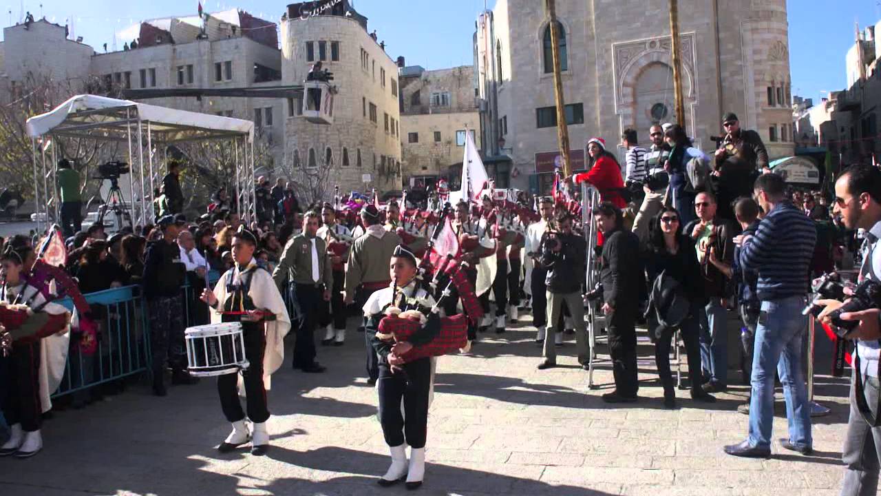 Arab catholic scouts 2012- Christmas Bethlehem