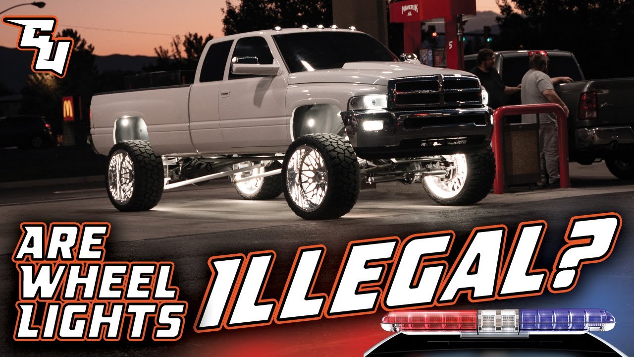 Are Your Rock & Wheel Lights Legal In Your State?