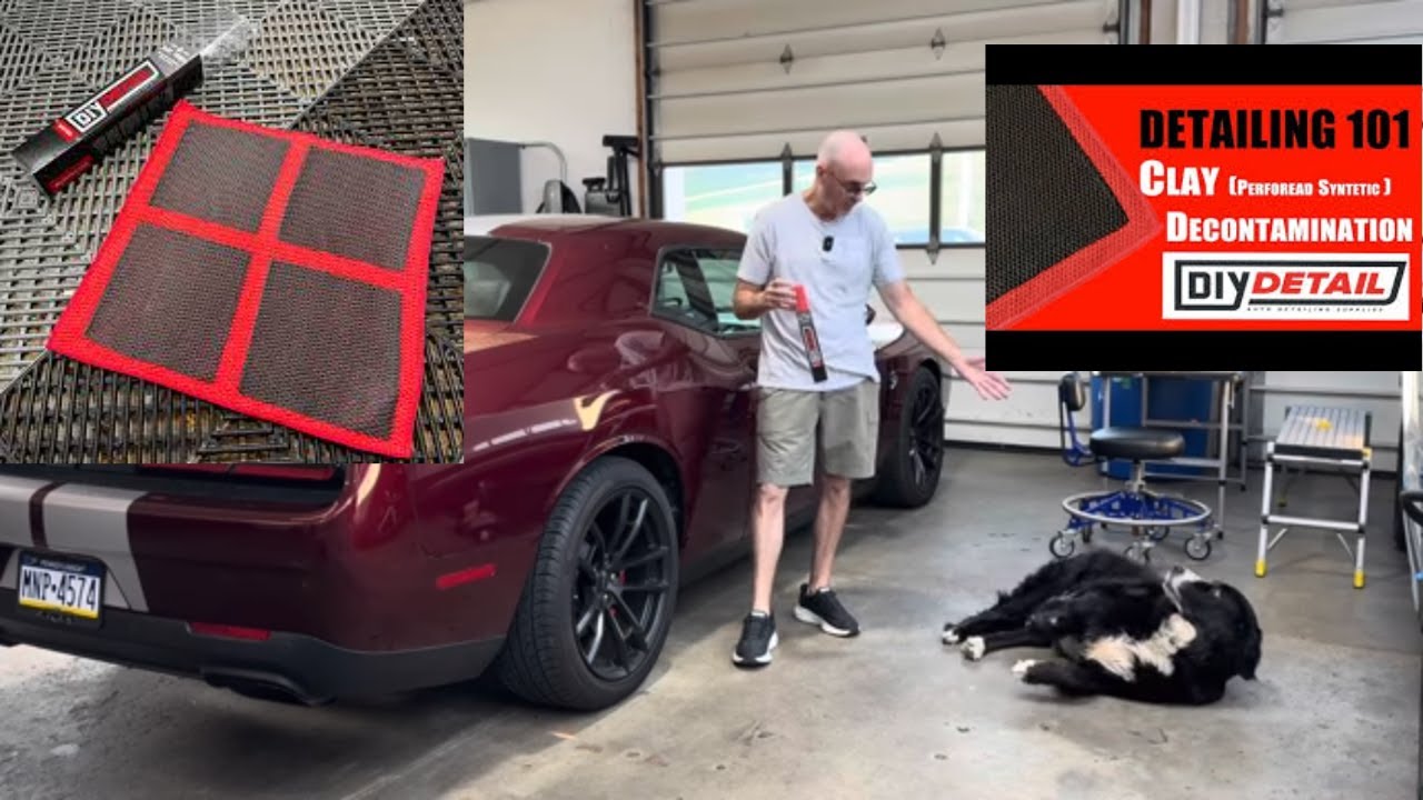 How To Remove Above Surface Contaminants From Your Car With The DIY Detail Clay Towel!