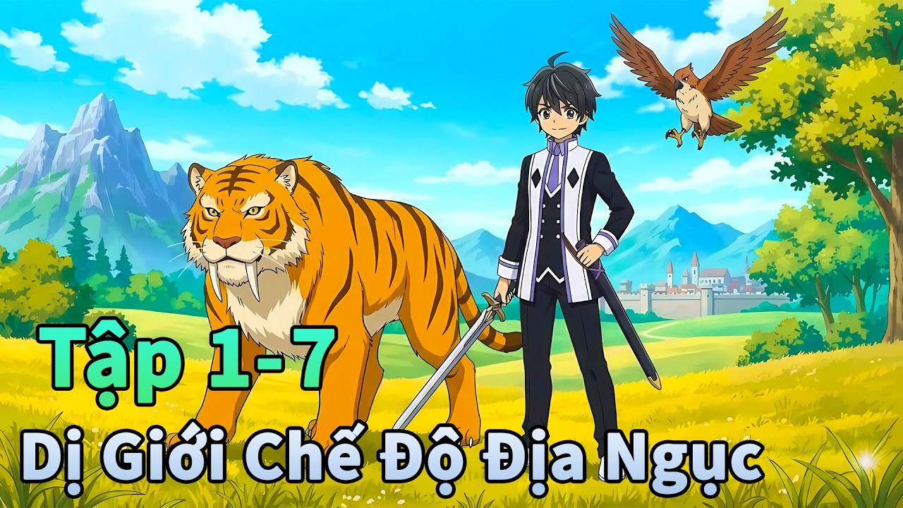ANIME THÁNG 2 | Game Thủ Cày Cuốc Ở Chế Độ Địa Ngục Tập 1-7 | Tèo Béo Review