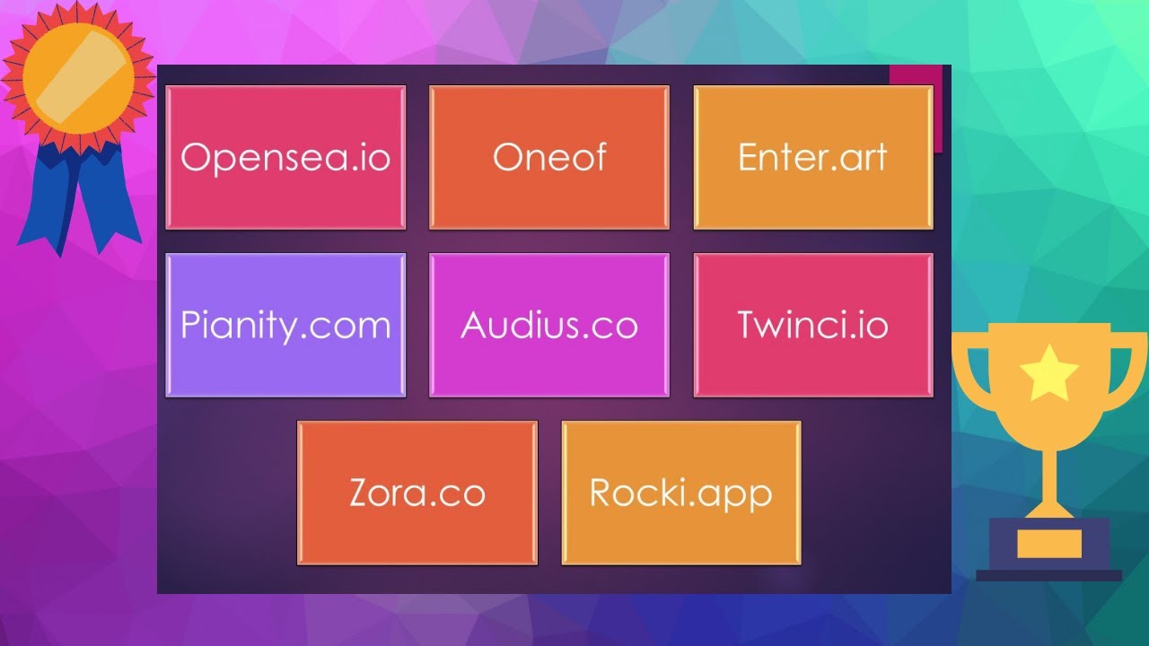 NFT Platform Charts - So Far (Zora, Opensea, Enter, Audius, Rocki, Oneof, Pianity, Twinci)