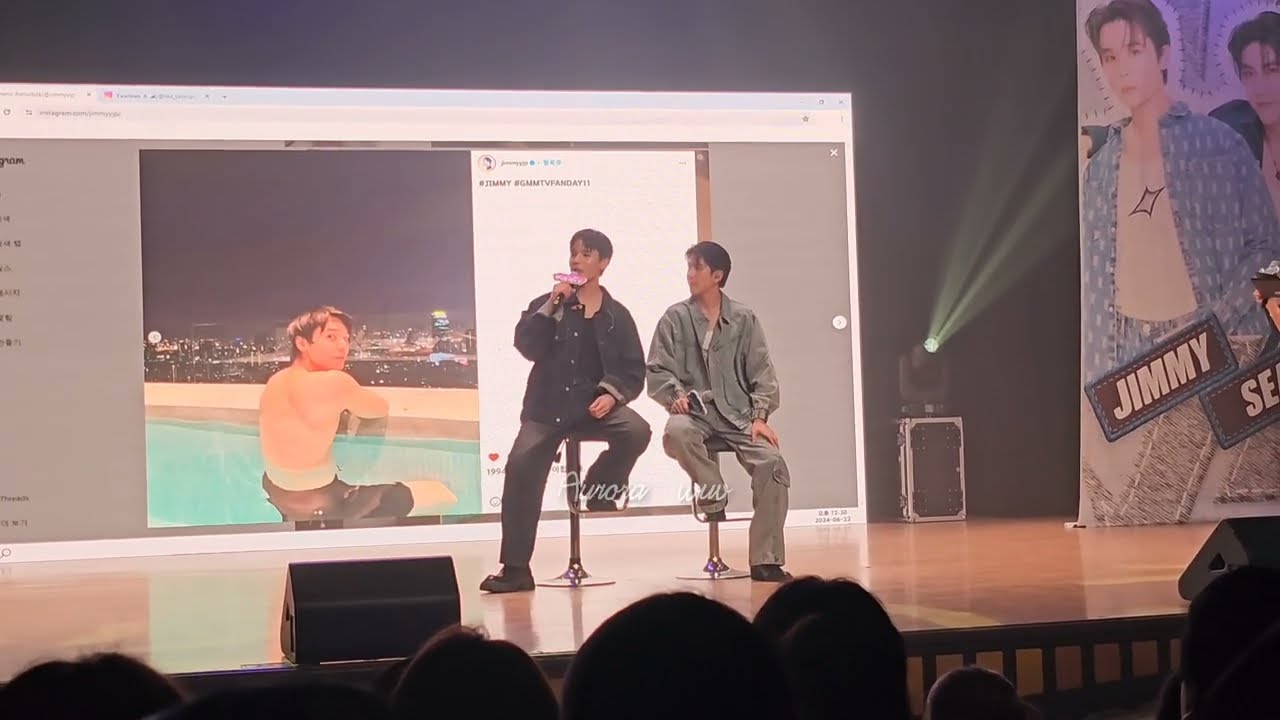 240622 GMMTV FAN DAY KOREA JimmySea IG Talk