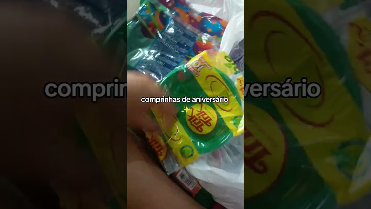 Comprinhas aniversário do meu filho 