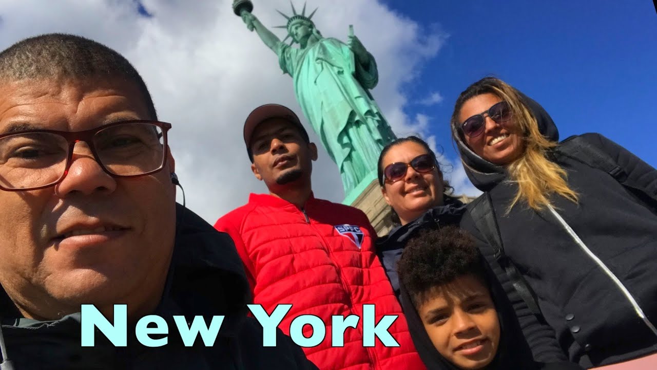 New York,  R&ocirc;mulo Mendon&ccedil;a, Fabiana  Pires Mendon&ccedil;a, Jayme Ribeiro @agrandemaca, sobrinhos 2019.