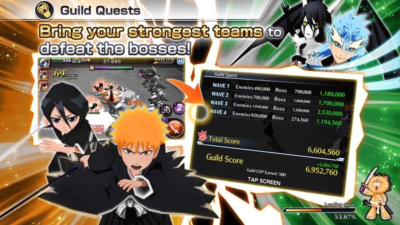 Guild quest  escuadrón  Zero  shinji  5/5 Ichigo  1/5