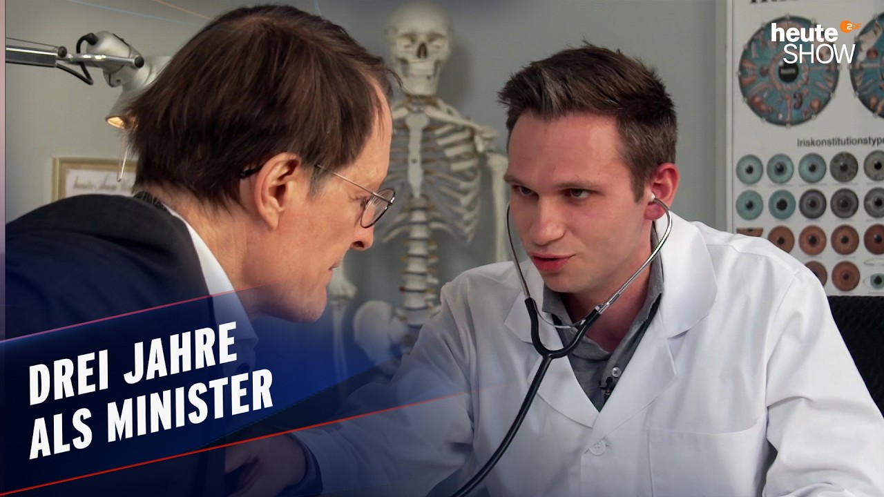 Bleibt Cannabis legal? Karl Lauterbach im Checkup bei Dr. Fabian K&ouml;ster | heute-show vom 23.05.2025