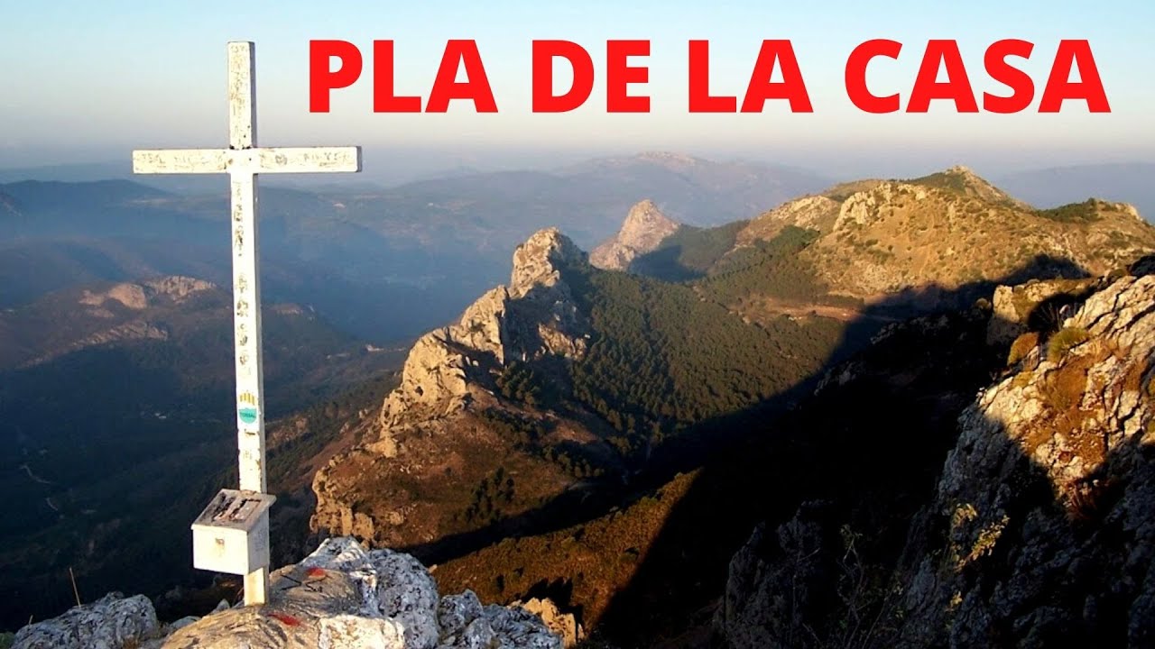 Ruta cima PLA DE LA CASA desde Facheca - LA SERRELLA, Alicante