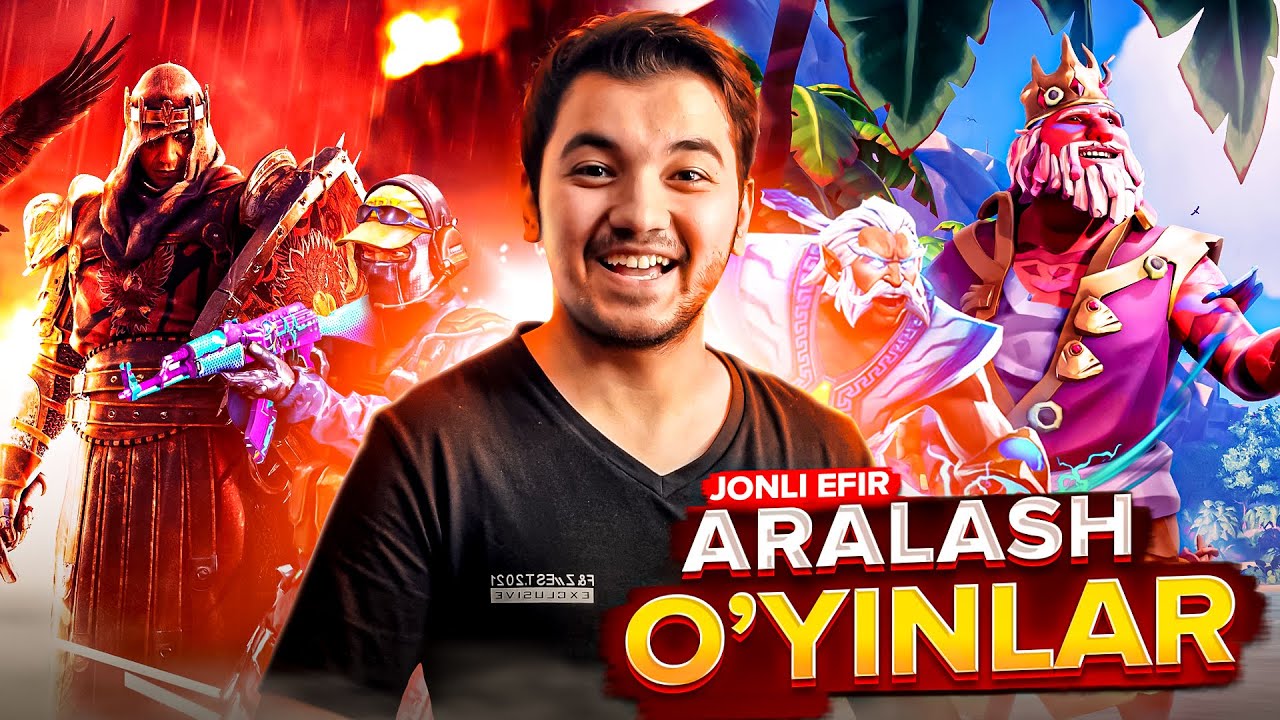 ARALASH O'YINLAR / MOBILE LEGENDS , STUMBLE GUYS