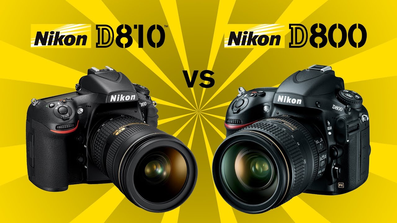 Nikon D810 vs Nikon D800/E