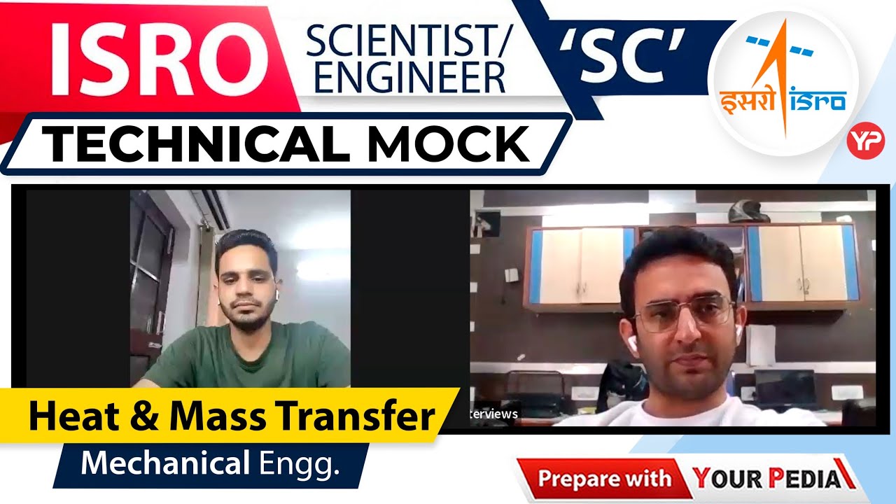 Heat & Mass Transfer Mock Interview for ISRO Scientist-C | Mechanical Engg. | Start Preparation