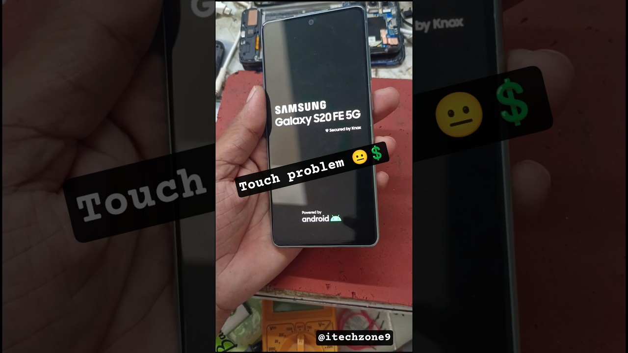 samsung s20 fe touch problem 😯👌👌 easy fix #usa #samsung #iphone #fixitnow #samsungrepair