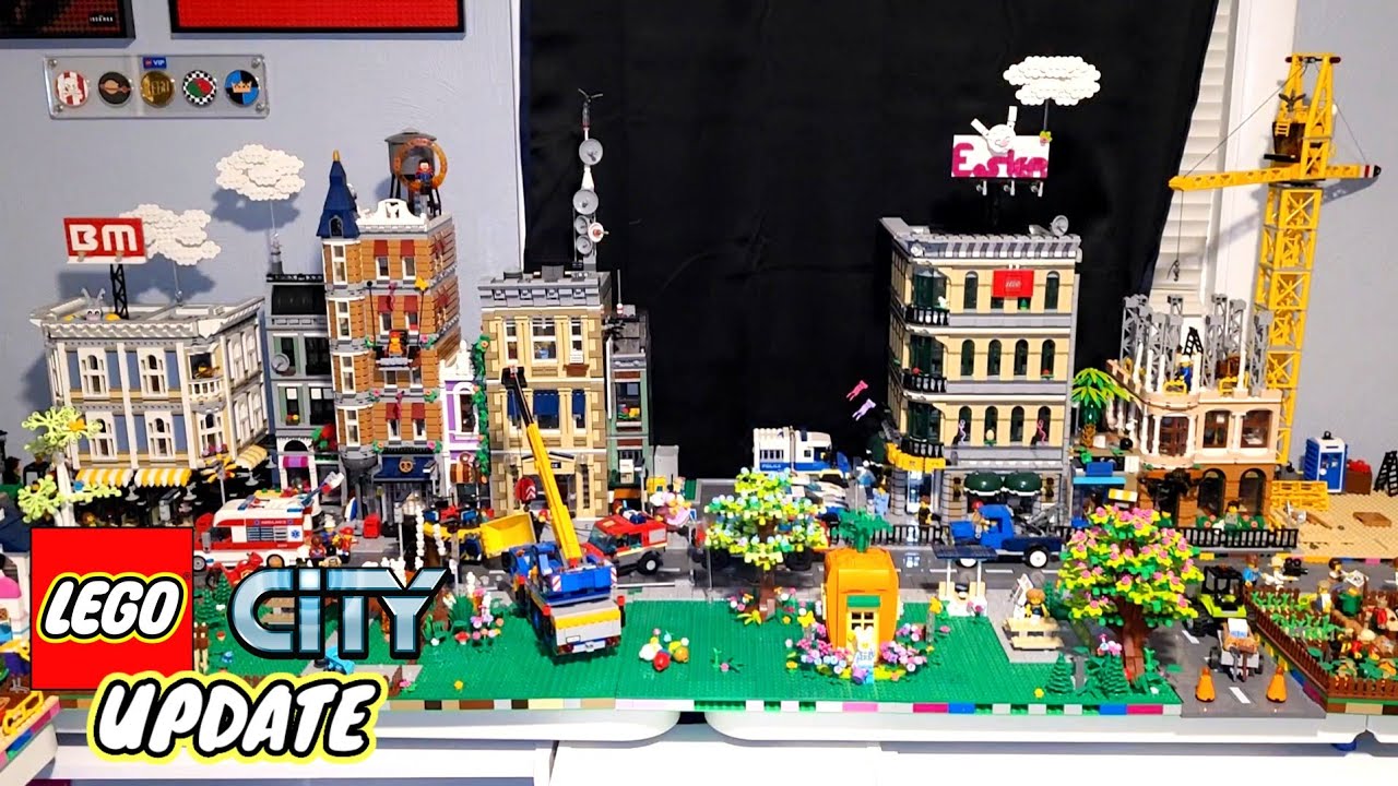 LEGO City Update April 2023 | Easter Egg Hunt and New Modular Construction!