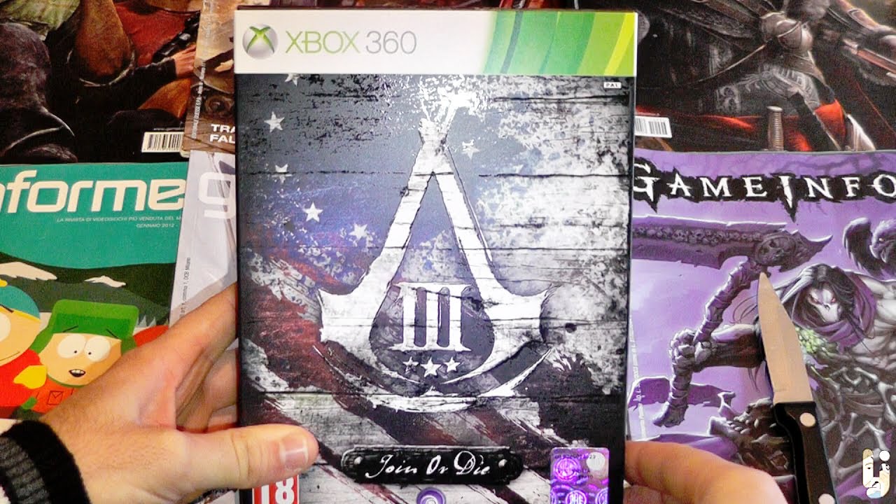 Assassin's Creed 3 Join Or Die Unboxing
